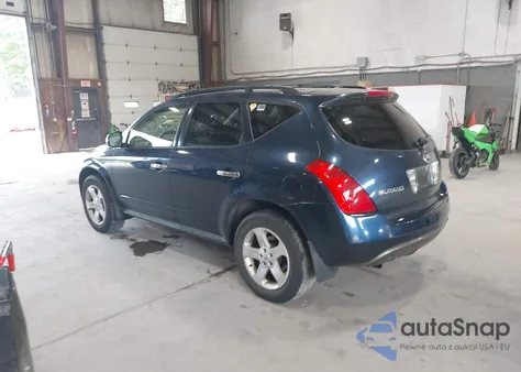 2004 Nissan Murano Sl z USA, uszkodzony, nr VIN JN8AZ08W14W324486